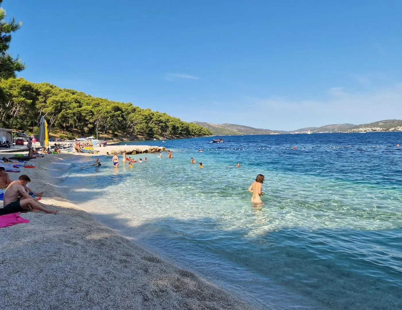 Apartment In Okrug Donji With Sea View, Terrace, Air Conditioning, Wifi 5136-1 Donji Okrug  0*, Donji Okrug (Ciovo) Croatia